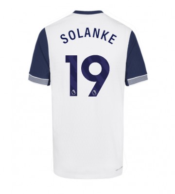 Tottenham Hotspur Dominic Solanke #19 Primera Equipación 2024-25 Manga Corta